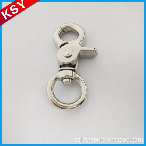 Alibaba Golden China Supplier Fine Workmanship Guangzhou Wholesale O Ring Metal Dog Snap Hook For Lady Bag